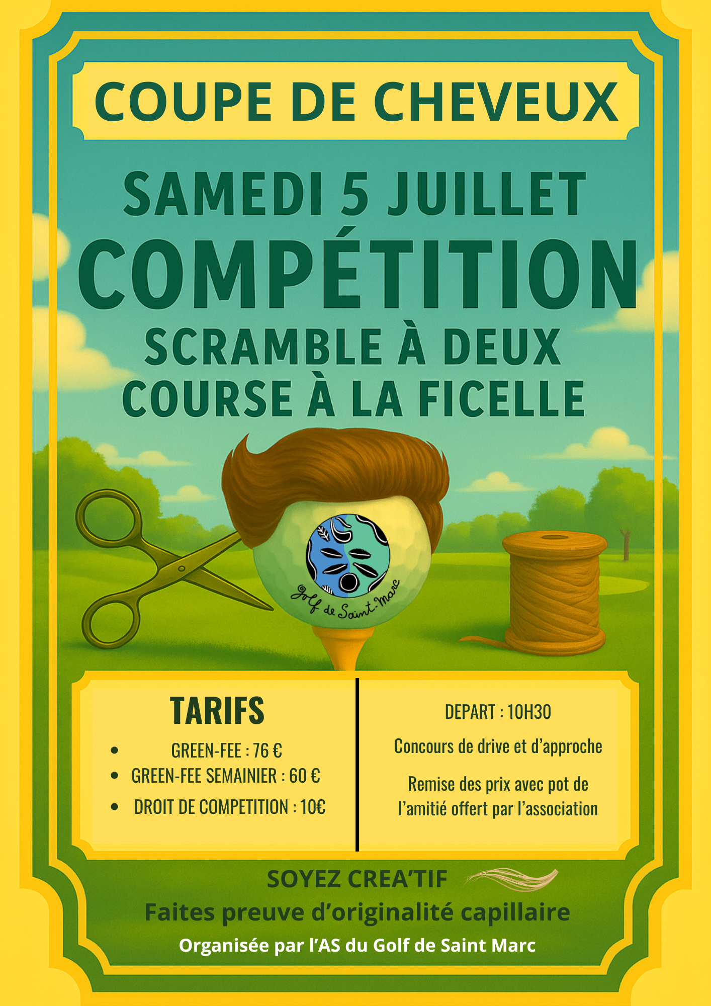 Coupe de Cheveux organisée par l'AS